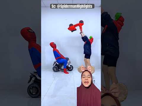 Spiderman dan Joker Pamer Motor ‼️ SpidermanHighlights thumbnail