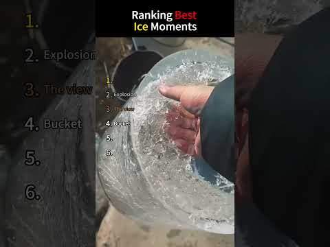 Ranking Best Ice Moments #asmr #snow #funny #odlysatisfying #ice #satisfying #fyp thumbnail