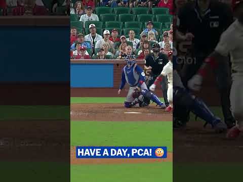 PCA doing it at the plate and on the field! 😱 thumbnail
