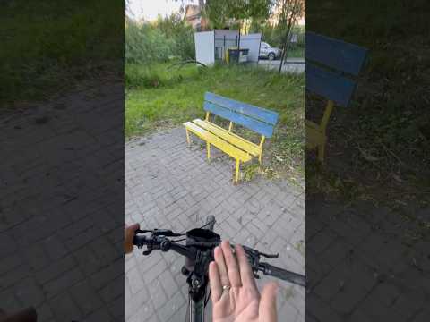 ЛАЙФХАК КАК ОТДЫХАТЬ НА ВЕЛОСИПЕДЕ #shorts thumbnail