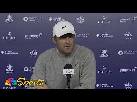 Scottie Scheffler on atmosphere at PGA Championship: 'Great energy' | Golf on NBC Sports thumbnail