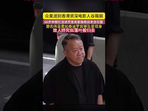 众星送别香港资深电影人谷薇丽66岁钟楚红泪洒灵堂周星驰周润发送花图曾志伟吴君如泰迪罗宾等众星现身故人终究似落叶般归去#谷薇丽#钟楚红 thumbnail