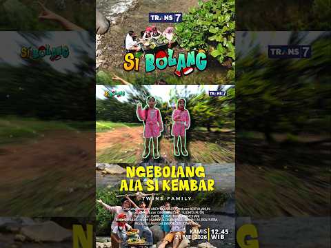 Si Bolang special Twins Maira Naura🤩 Siang ini jam 12.45 di Trans7 #kembar #twinmoments #shorts thumbnail