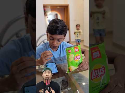 ADIK PRANK KAKAK MAKAN KERIPIK KENTANG PALSU‼️??@KrishnaAvyu #remix #dubbing #trending thumbnail