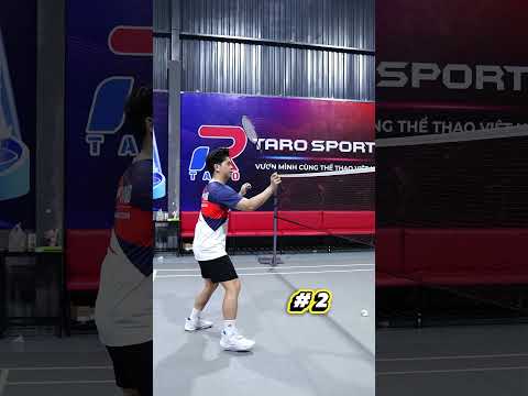 3 kỹ thuật làm chủ khi đứng lưới trong cầu lông  #caulong #vnb #badminton #shorts #shortvideo thumbnail