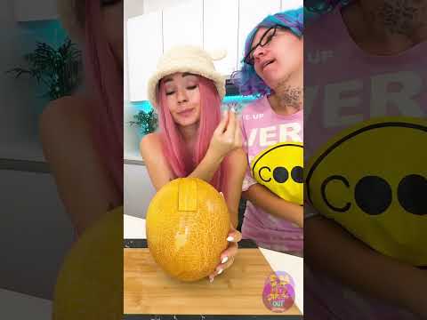 🍉 Surprise Inside: The Melon Reveal! 😂 #shorts #fun thumbnail