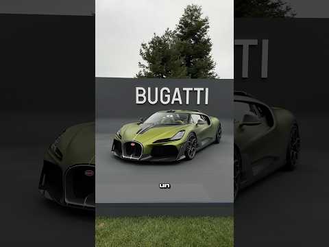 ¡El BUGATTI que es ÚNICO en el MUNDO! ?? thumbnail