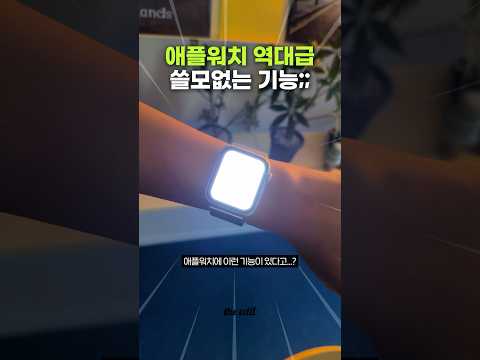 애플워치 이 기능 진짜 쓰세요..? thumbnail
