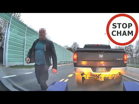 Kierowca RAMa prawie zepchnął z drogi a później zaczął grozić #2234 Wasze Filmy thumbnail