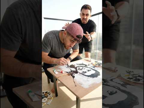 رسمت على طاولة اخي بعد ما كسرتها thumbnail