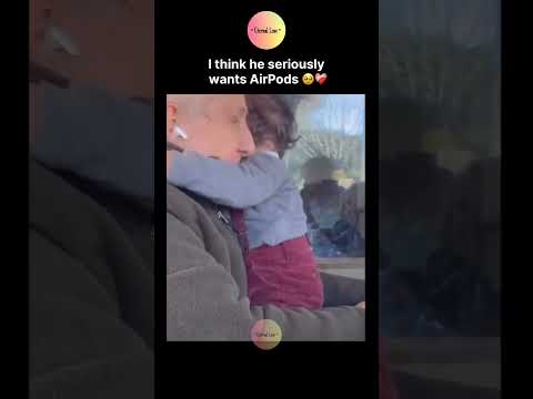 I think he seriously wants AirPods 🥹❤️‍🩹 thumbnail