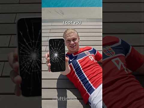 Haaland Risked Everything for Mbappé’s Phone 😭📱 #football #haaland #parody thumbnail