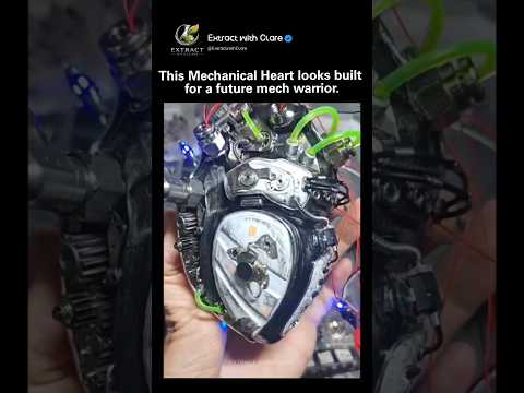 This Mechanical Heart Actually Beats Like a Machine! ?❤️ #Shorts thumbnail
