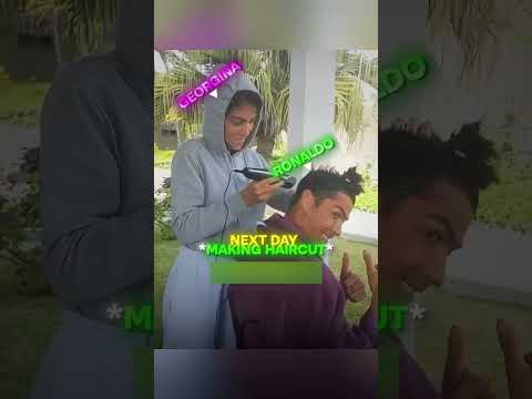 Georgina đã trả thù Ronaldo thành công vì anh đã đi ôm gái trước mặt cô? #shorts #ronaldo #viral thumbnail