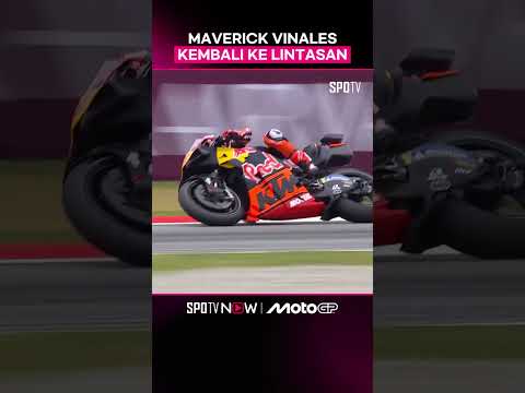 #MotoGP ? - Setelah absen beberapa seri, Maverick Vinales akhirnya kembali ke lintasan! thumbnail