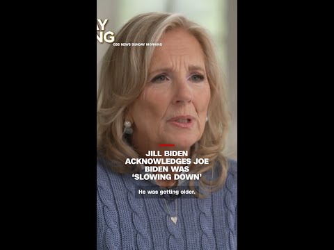Jill Biden acknowledges Joe Biden was ‘slowing down’ thumbnail