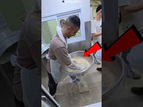 Fastest Dough Maker Ever 😱 He Kneaded Dough in Just 10 Seconds! #shots #facts thumbnail