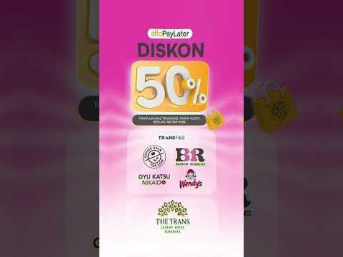 Mau jajan tapi mau diskon juga? Buru daftar Allopaylater! thumbnail