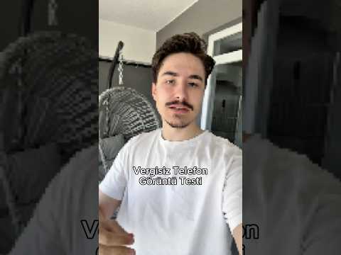 Vergisiz Telefon Görüntü Testi thumbnail