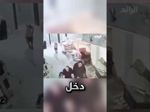 دخل كلب مسعور المعمل وهم يصلون لكن صار معهم شيء عجيب !! #youtubeshorts thumbnail
