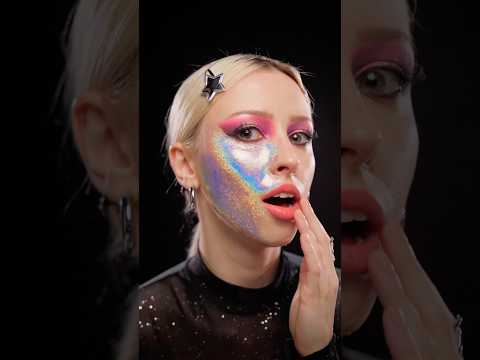 Euphoria Makeup… but Full Holographic ✨ thumbnail