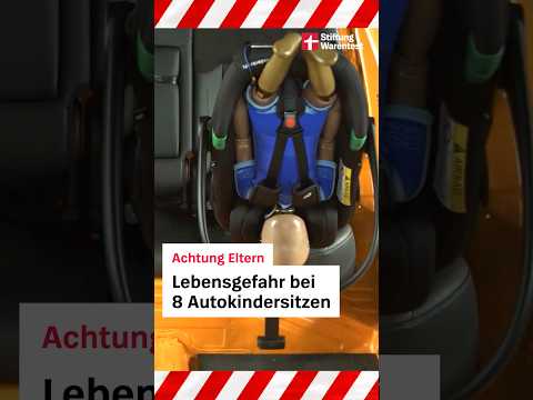 Achtung Eltern: Lebensgefahr bei 8 Autokindersitzen (Test Kindersitze Stiftung Warentest) #fyp #news thumbnail