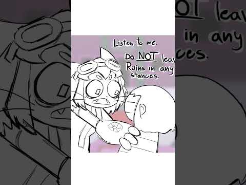 Do NOT Leave the Ruins FRISK!! #gameoverse #comicdub #undertale #missinformation #undertalecomicdub thumbnail