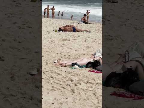 🇧🇷 Hot day at Copacabana beach Brazil thumbnail
