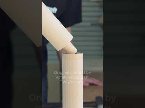 The Seamless Dowel Joint #shorts #woodworking #diy thumbnail