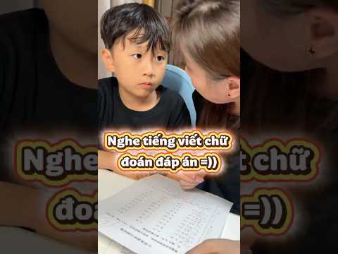 Cách Cháu Nó Đạt Điểm Tuyệt Đối Phần Thi Nghe ? #trending thumbnail