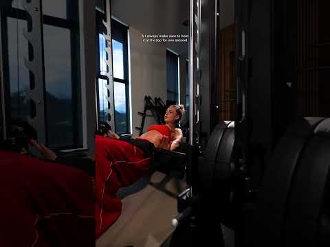 the best hip thrust set up yet thumbnail