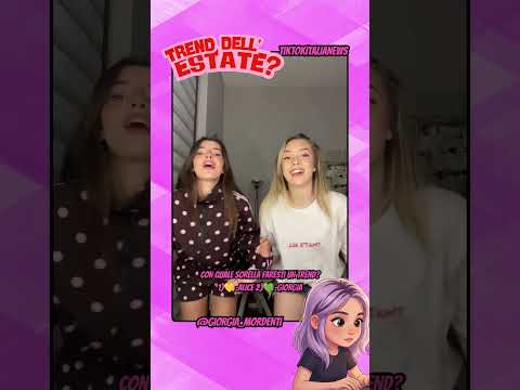 ALICE MORDENTI E GIORGIA MORDENTI HANNO CREATO IL PRIMO TREND DELL’ESTATE #tiktok #webboh #perte thumbnail