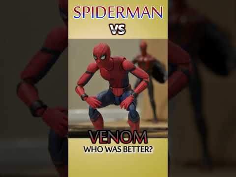 SPIDERMAN vs VENOM Who was better? #Shorts #Evolution thumbnail