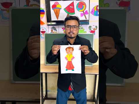 Yeh Bheem banao 🌈😊#shorts #youtubeshorts #foryou #drawing #trending #comedy #funny #shortsfeed thumbnail