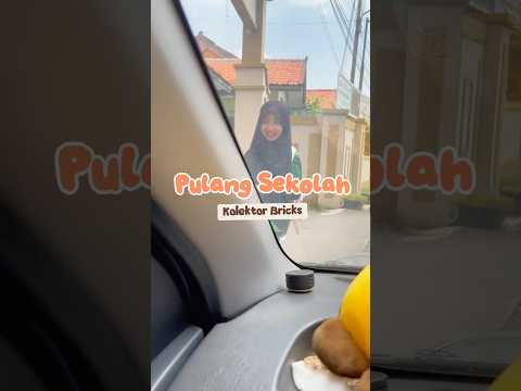 DAILY VLOG NOURA PULANG SEKOLAH SEBAGAI KOLEKTOR BRICKS #afterschool thumbnail
