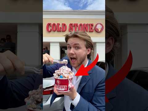I Ordered Ice Cream With EVERY Topping At Cold Stone thumbnail
