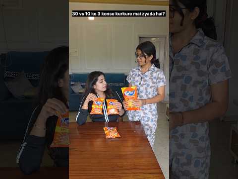 "Same price but different quantity big vs small kurkure." 🤩🤪😊 #relatable #trending #shorts thumbnail