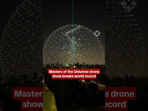 This Masters of the Universe drone show was wild. Presented by @AmazonMGMStudios thumbnail