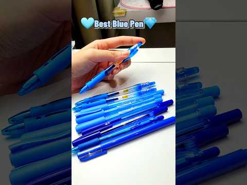 BEST Blue Pen For Your Exams 💙💎 #stationery thumbnail
