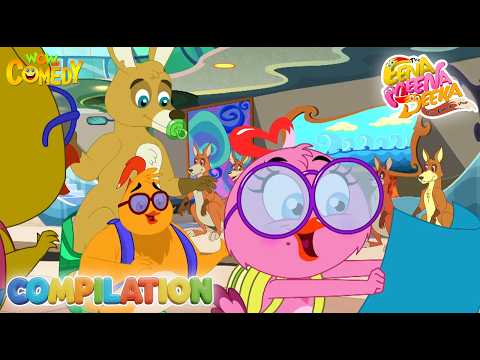 Fox vs Chicks Comedy ? 120 | Ding Dong Bel - Eena meena Deeka | Nonstop Funny Chase Cartoon thumbnail