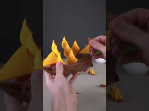 This Pirate Ship Was 3D Printed at 400% Scale 😲 thumbnail