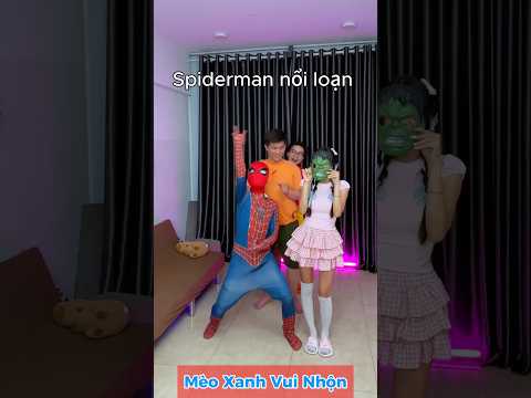 Spiderman nổi loạn #bluecat #ohnoteam #cosplay #parody thumbnail