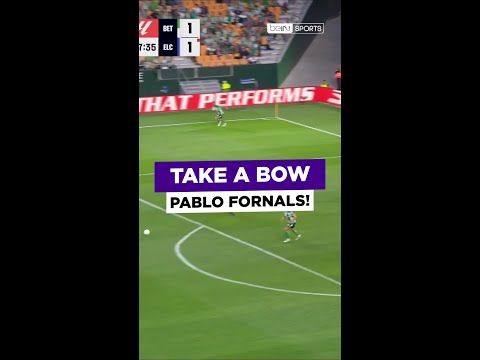 What a strike from Fornals to secure #UCL football for Betis next season! ? #pablofornals #realbetis thumbnail