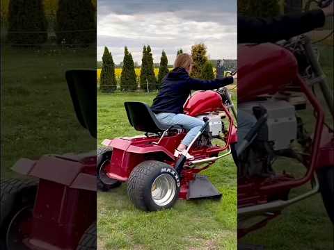 Diy Lawn Chopper Trike-Still Running & Still Working  #automobile #gokart #diy #lawnmower #homemade thumbnail