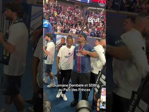 Ousmane Dembélé et SDM au Parc des Princes. thumbnail