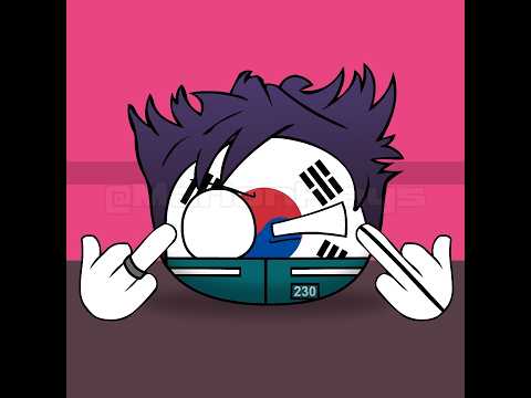 Squid Game as CountryBalls #countryballs #squidgame #squidgame2 #edit thumbnail