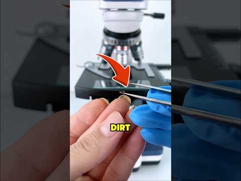 Putting Nail Dirt Under a Microscope and This Happened‼️😱 thumbnail