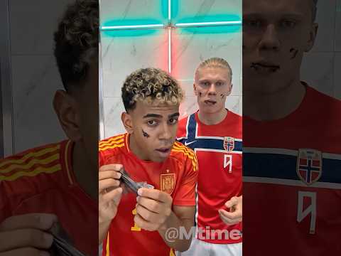 Yamal Trusted Haaland’s Taste Test ? #football #haaland #parody thumbnail