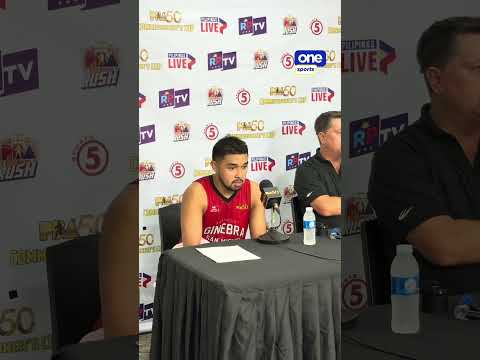 RJ Abarrientos on bouncing back in Game 5 | #OSOnTheSpot thumbnail