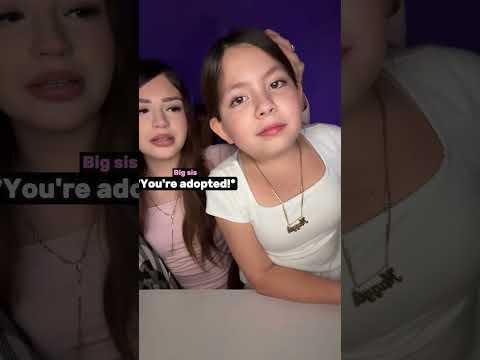 She Tried To Prank Her Little Sister 😂❤️ thumbnail